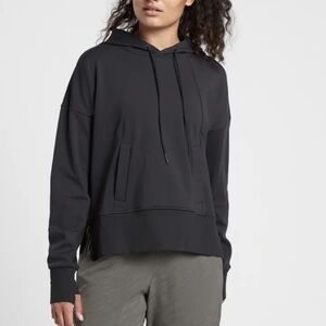 Athleta Mission Hoodie in Black womens xs